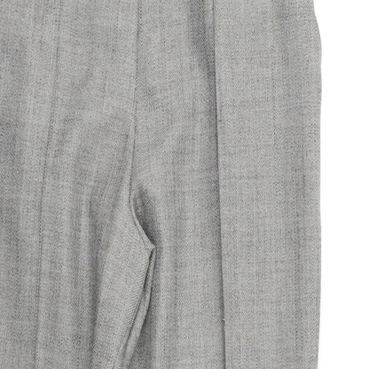 M&S Womens Grey   Dress Pants Trousers Size 10 L26 in