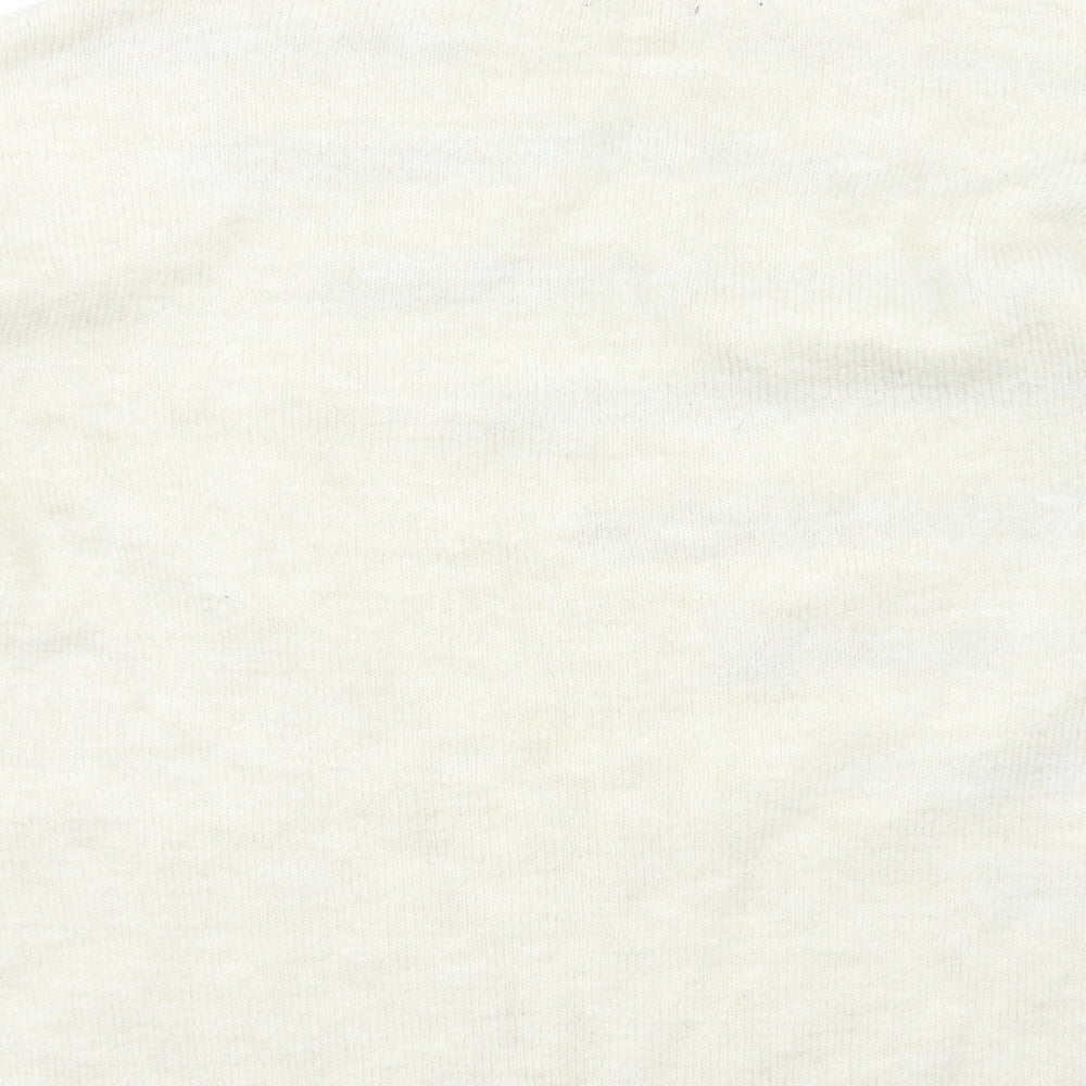 Womens UK Size S M&Co White Pullover Jumper