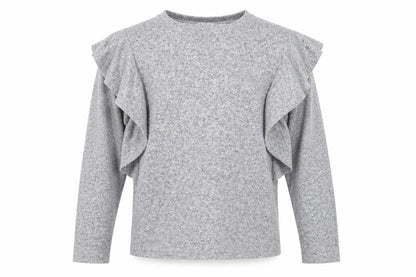 Womens UK Size S Mango Grey Pullover Jumper