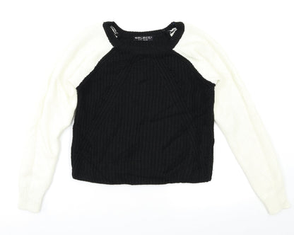 Womens UK Size 6 Select Black Pullover Jumper