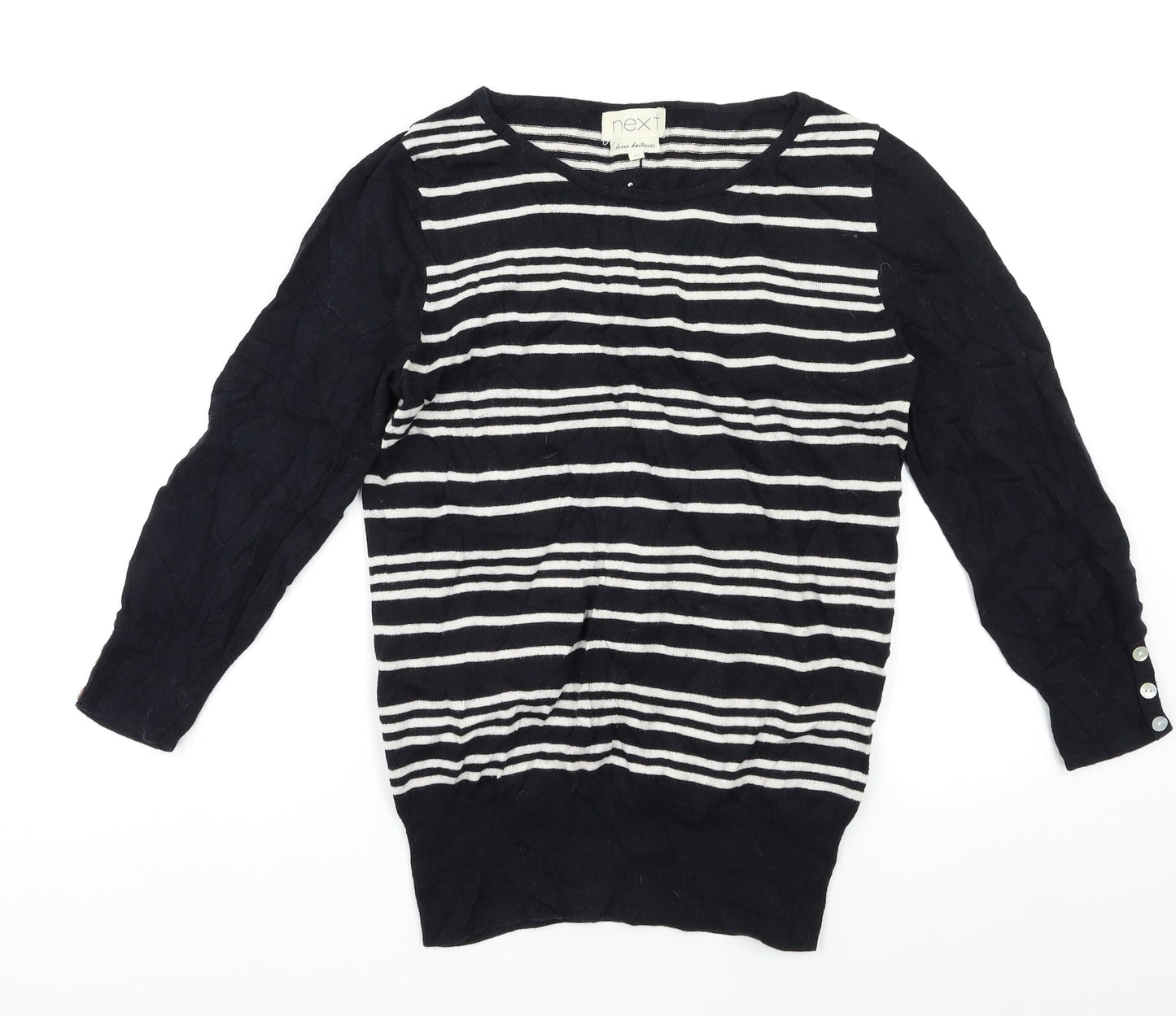Womens UK Size 10 NEXT Black Pullover Jumper