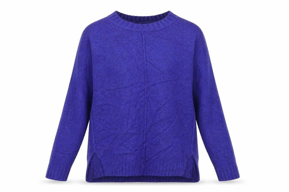 Womens UK Size S M&S Blue Pullover Jumper