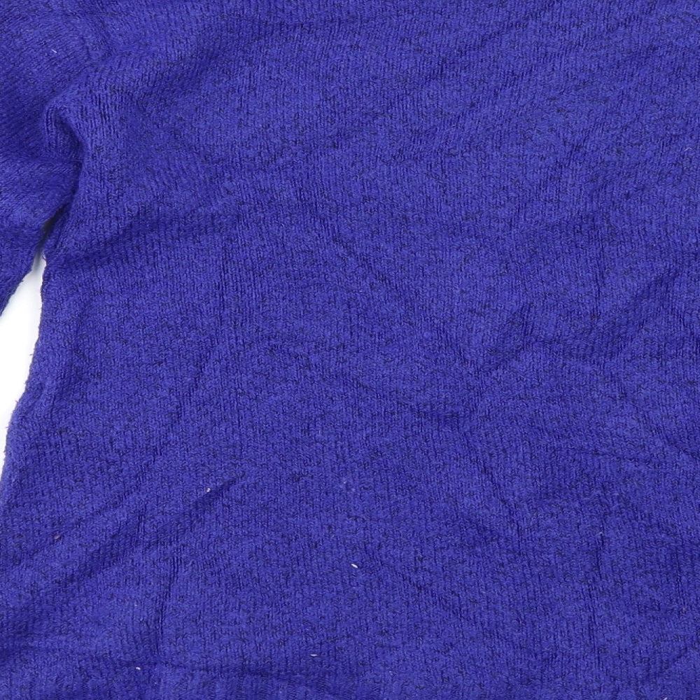 Womens UK Size S M&S Blue Pullover Jumper