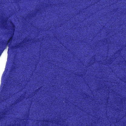 Womens UK Size S M&S Blue Pullover Jumper
