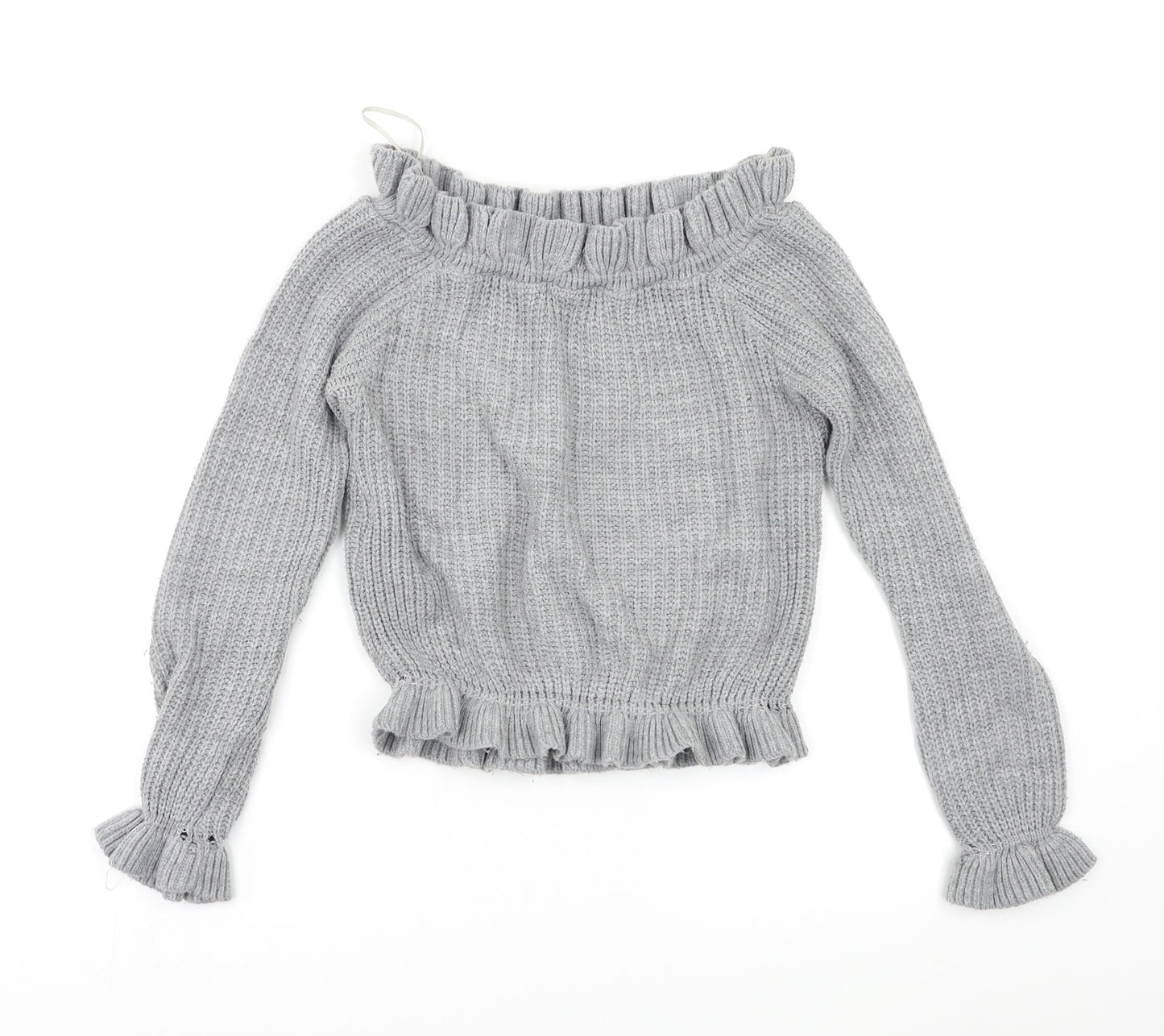 Womens UK Size 8 Select Grey Pullover Jumper