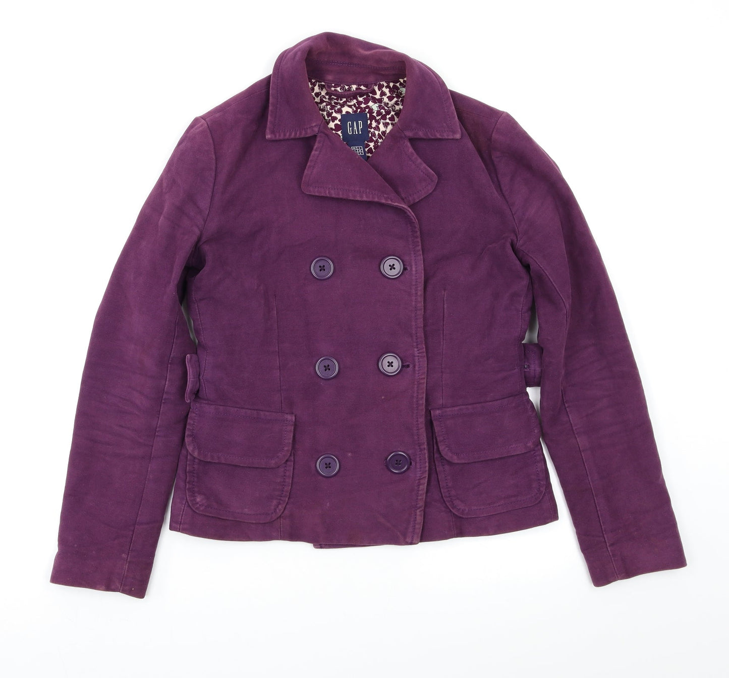 Gap Womens Purple   Pea Coat Coat Size S