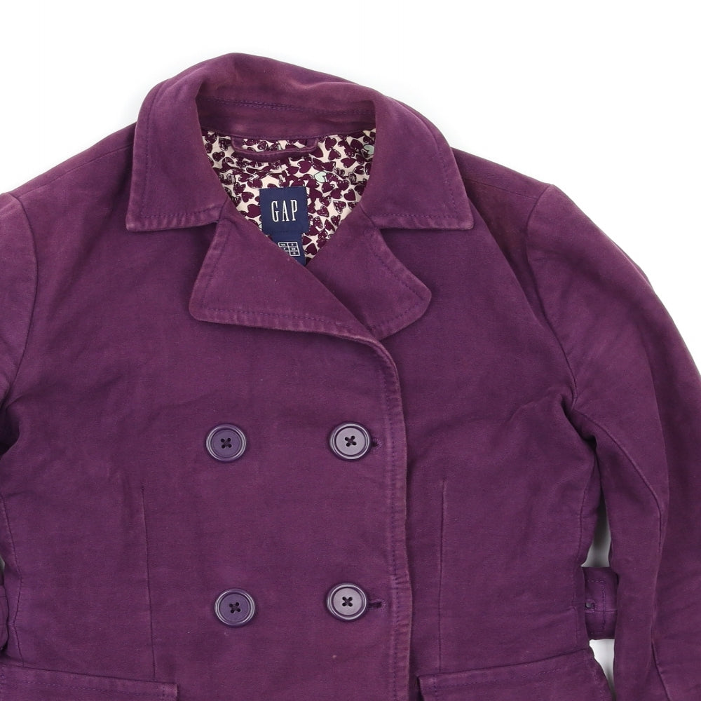 Gap Womens Purple   Pea Coat Coat Size S