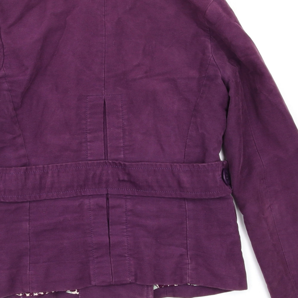 Gap Womens Purple   Pea Coat Coat Size S