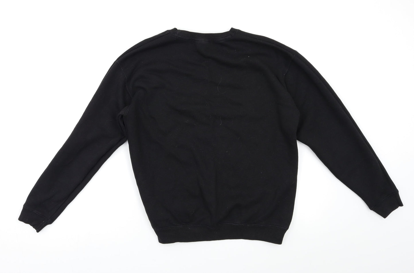 Fruit of the Loom Boys Black   Pullover Sweatshirt Size 11-12 Years