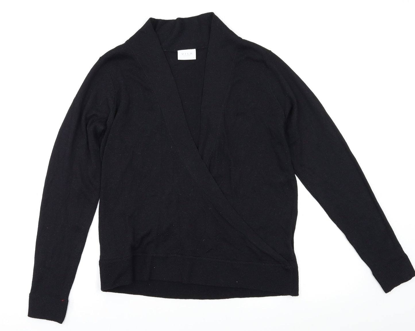 Womens UK Size S VILA Black Pullover Jumper