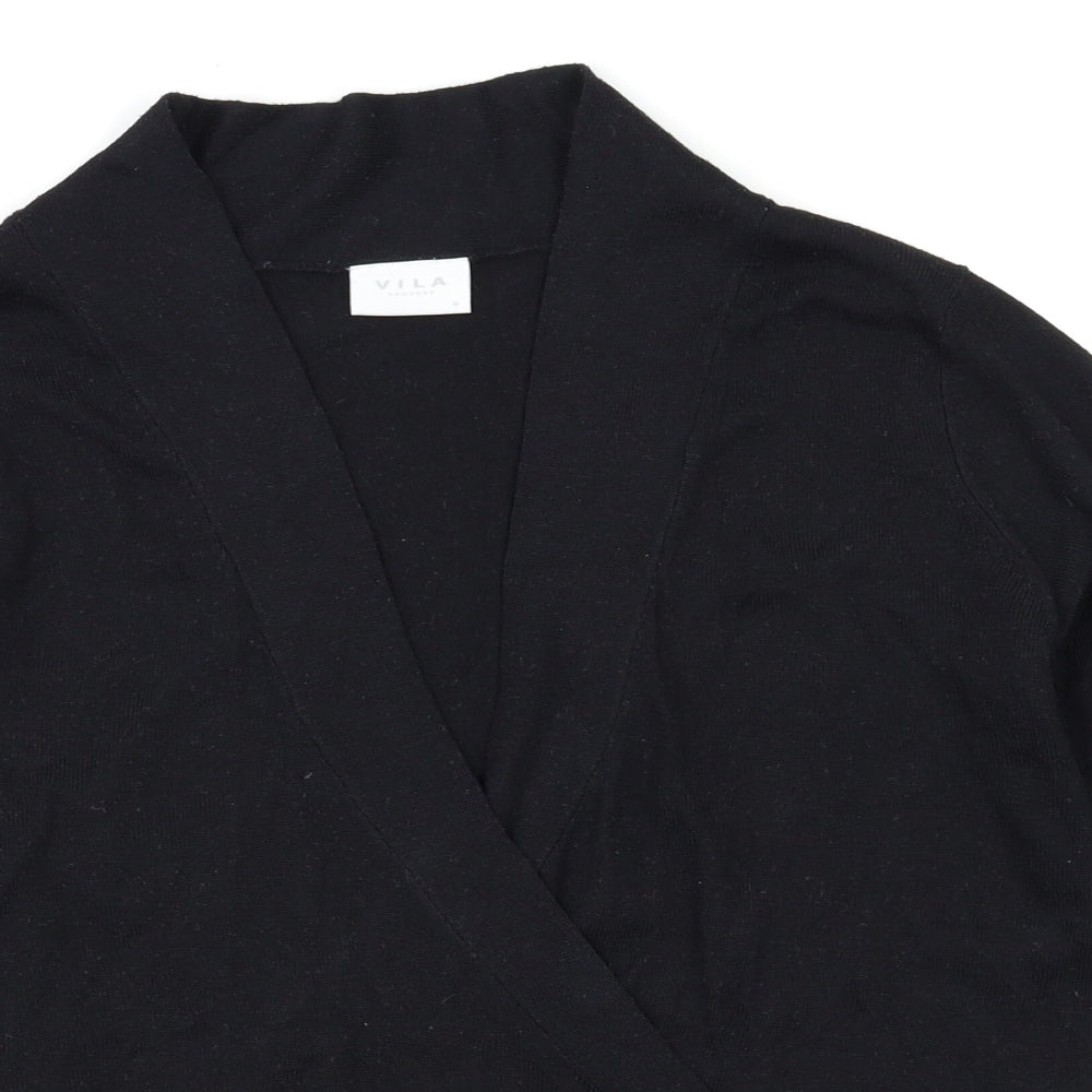 Womens UK Size S VILA Black Pullover Jumper