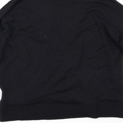 Womens UK Size S VILA Black Pullover Jumper