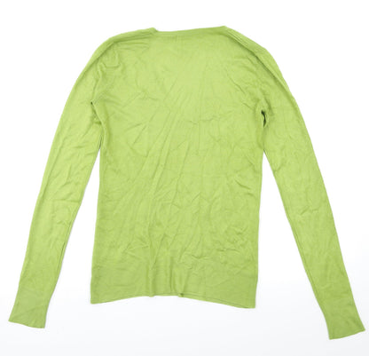 Womens UK Size 8 NEXT Green Pullover Jumper