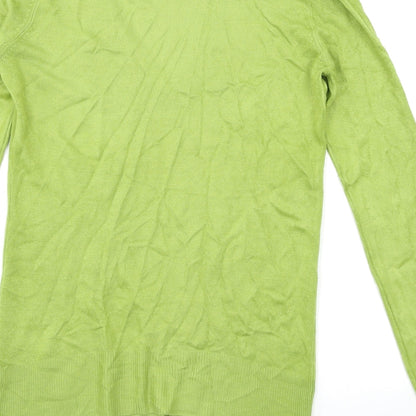 Womens UK Size 8 NEXT Green Pullover Jumper