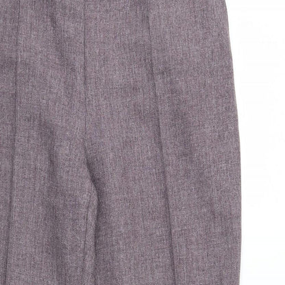 Womens UK Size 18 Damart Regular Fit  Purple Trousers