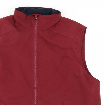 Mens UK Size  Tomas beck Red Gilet