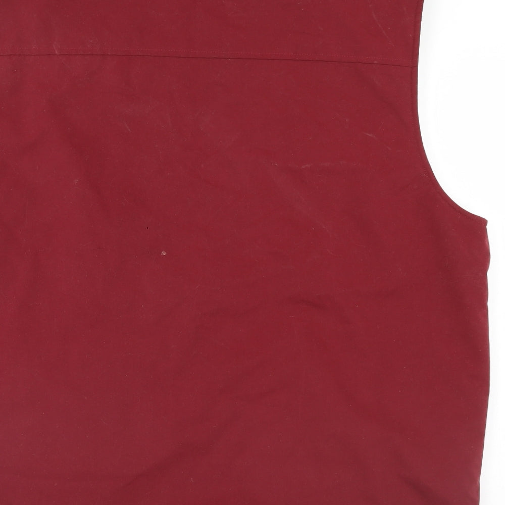 Mens UK Size  Tomas beck Red Gilet