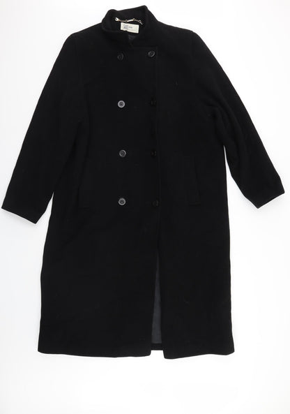 Womens UK Size  Kesta Black Overcoat