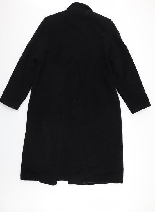 Womens UK Size  Kesta Black Overcoat