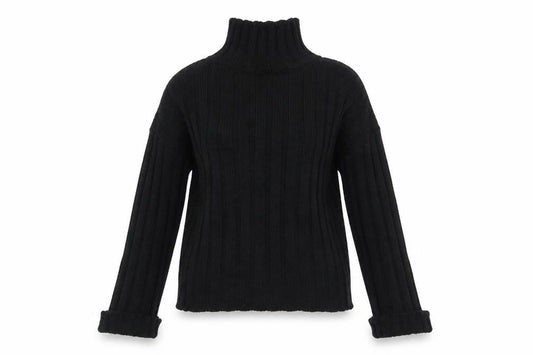 Womens UK Size M Misspap Black Pullover Jumper