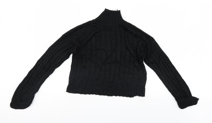 Womens UK Size M Misspap Black Pullover Jumper