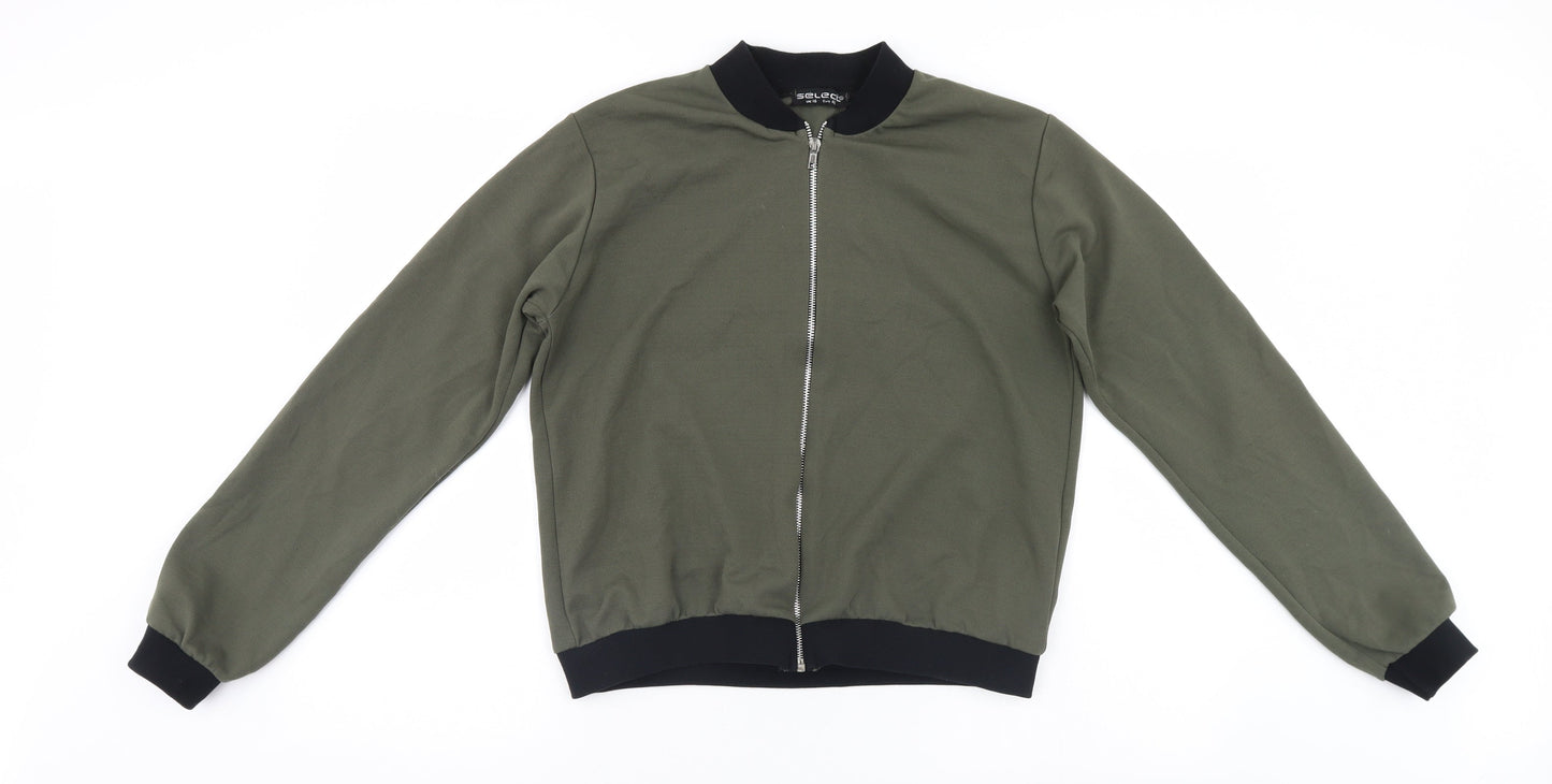Womens UK Size 14 Select Green Jacket
