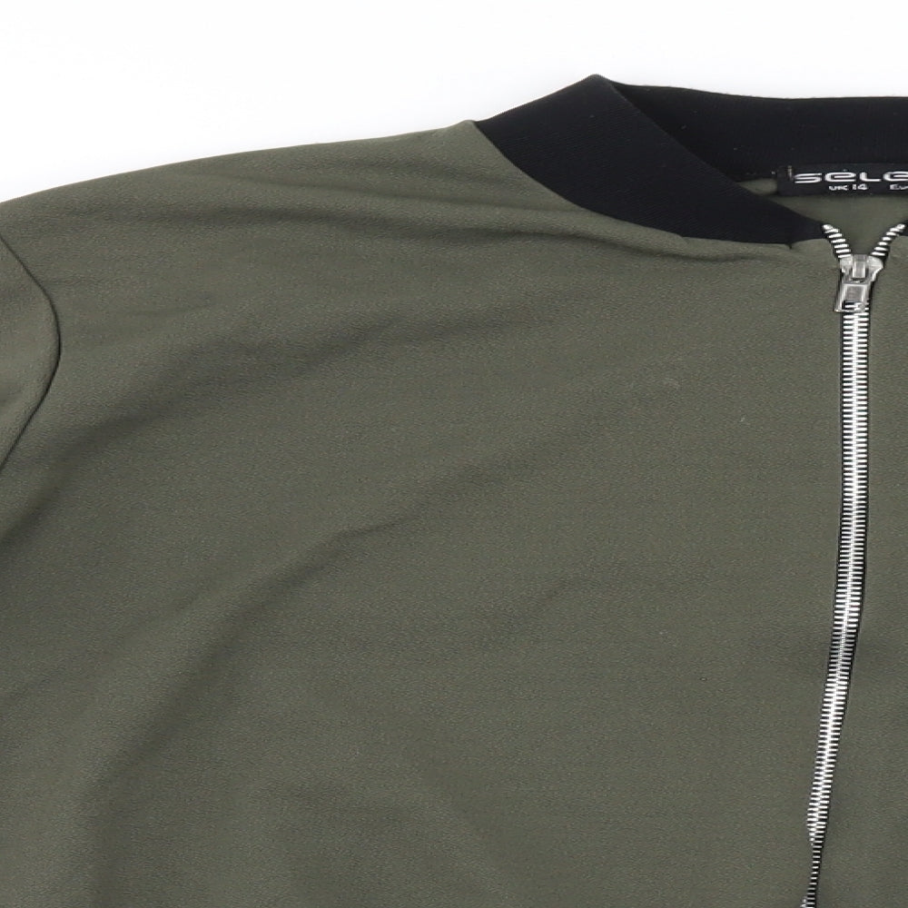Womens UK Size 14 Select Green Jacket
