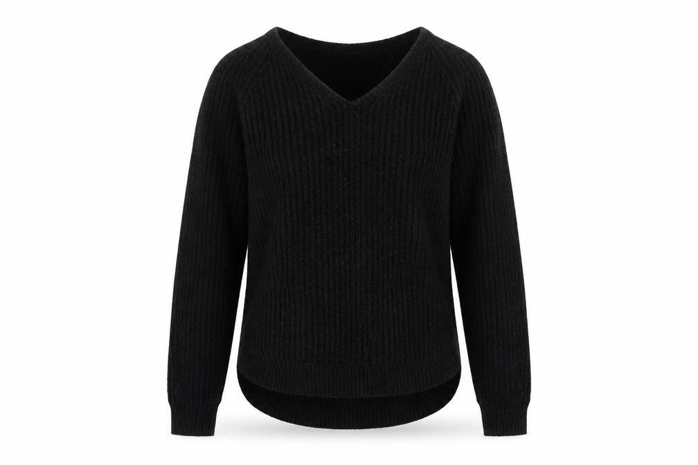 Womens UK Size S H&M Black Pullover Jumper