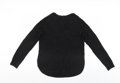 Womens UK Size S H&M Black Pullover Jumper