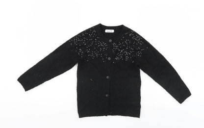 Abcd R Womens Black   Cardigan Jumper Size 8