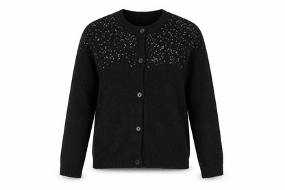 Abcd R Womens Black   Cardigan Jumper Size 8