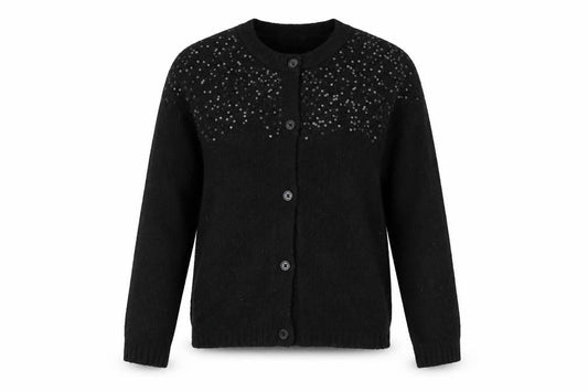 Abcd R Womens Black   Cardigan Jumper Size 8