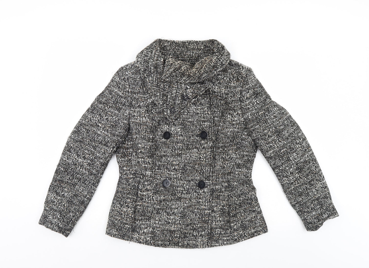 Womens UK Size 8 H&M Grey Jacket