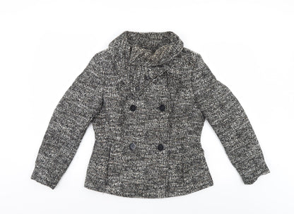 Womens UK Size 8 H&M Grey Jacket
