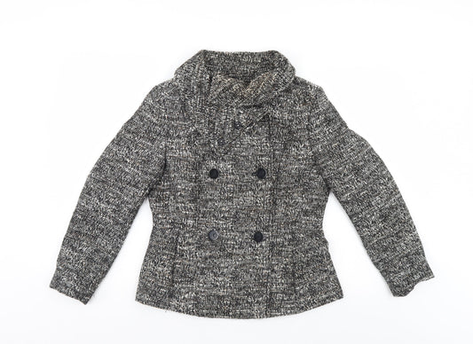 Womens UK Size 8 H&M Grey Jacket