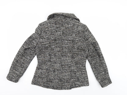 Womens UK Size 8 H&M Grey Jacket