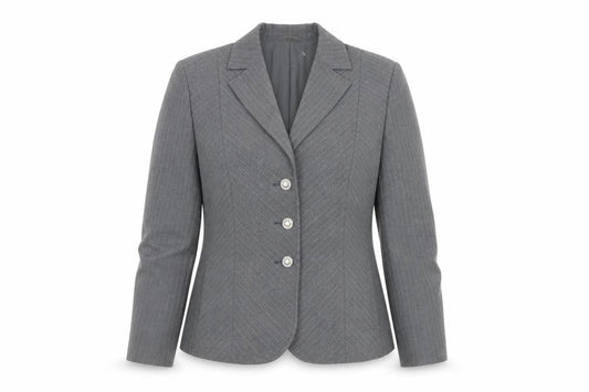 Womens UK Size 14 Gelco Regular Grey Suit Jacket