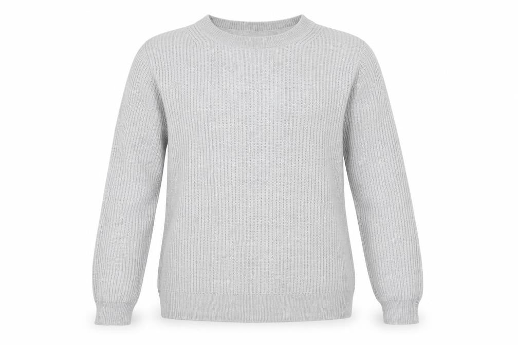 Womens UK Size 12 Atmosphere Grey Henley Jumper