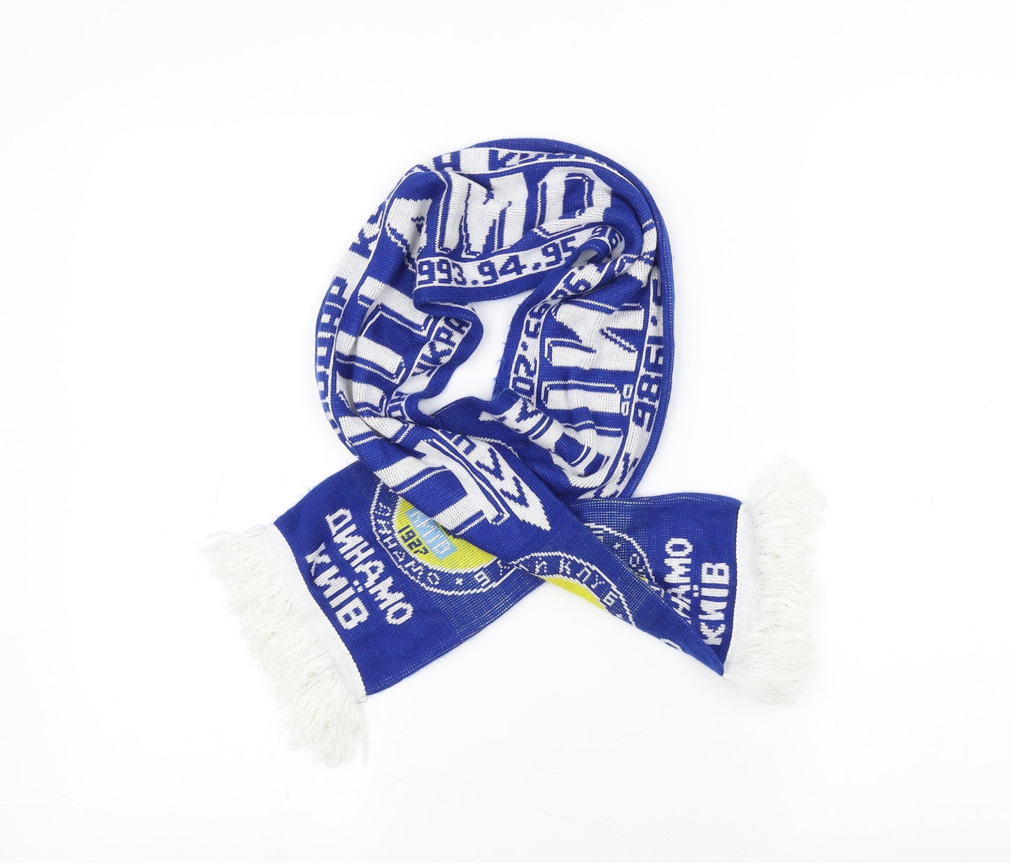 Preworn Unisex Blue   Scarf  One Size