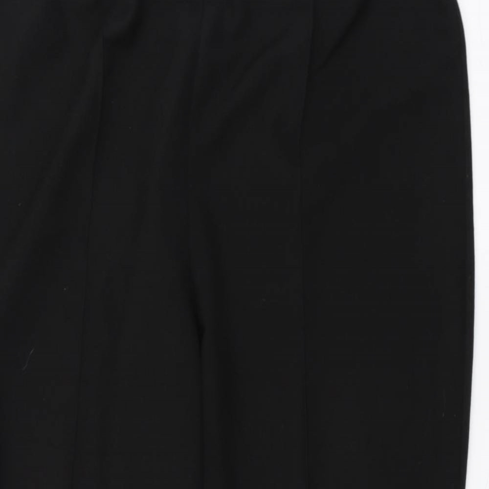 Womens UK Size 18 Vida Vi Regular Fit  Black Trousers
