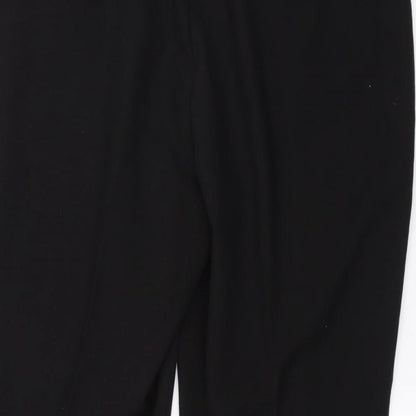 Womens UK Size 18 Vida Vi Regular Fit  Black Trousers