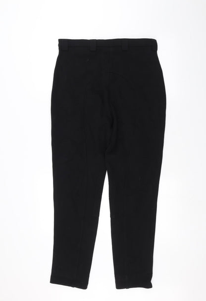 Womens UK Size 32 in Preworn Regular Fit  Black Trousers