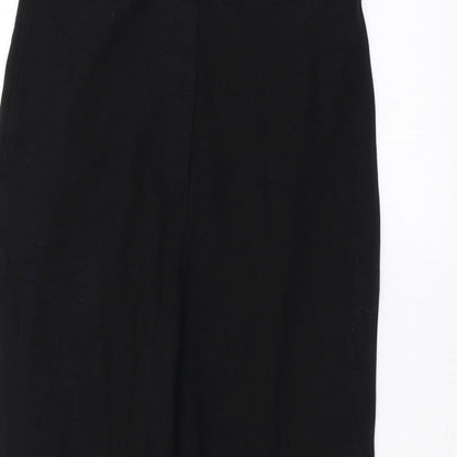 Womens UK Size 32 in Preworn Regular Fit  Black Trousers