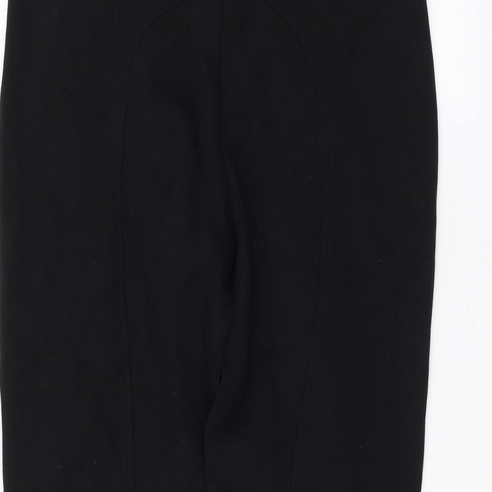 Womens UK Size 32 in Preworn Regular Fit  Black Trousers