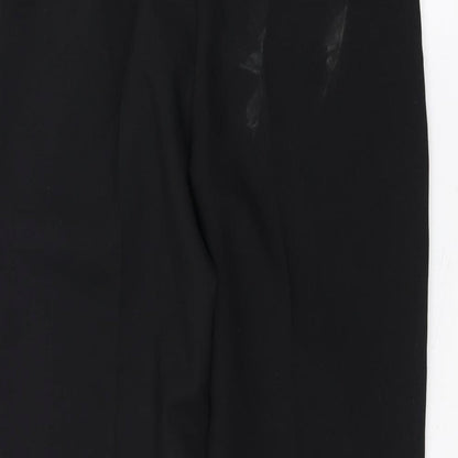 Womens UK Size 14 Marks and Spencer Regular Fit  Black Trousers