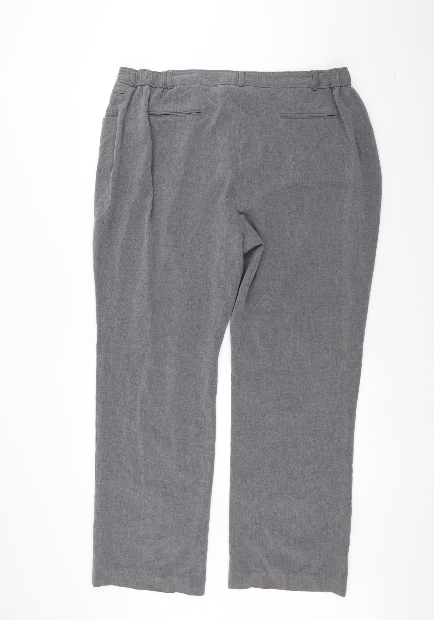 Capsule Womens Grey   Trousers  Size 20 L27 in