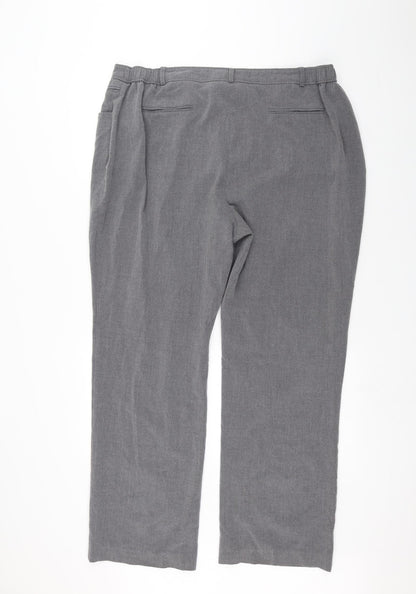 Capsule Womens Grey   Trousers  Size 20 L27 in