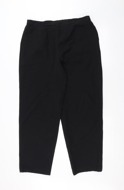 Classic Womens Black   Trousers  Size 18 L25 in