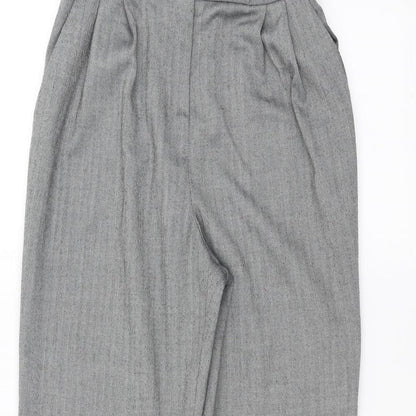 Womens UK Size XS Cooperative Regular Fit Rain Trousers Grey Trousers