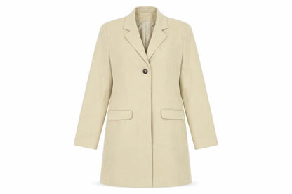 Womens UK Size 12 Richards Brown Overcoat